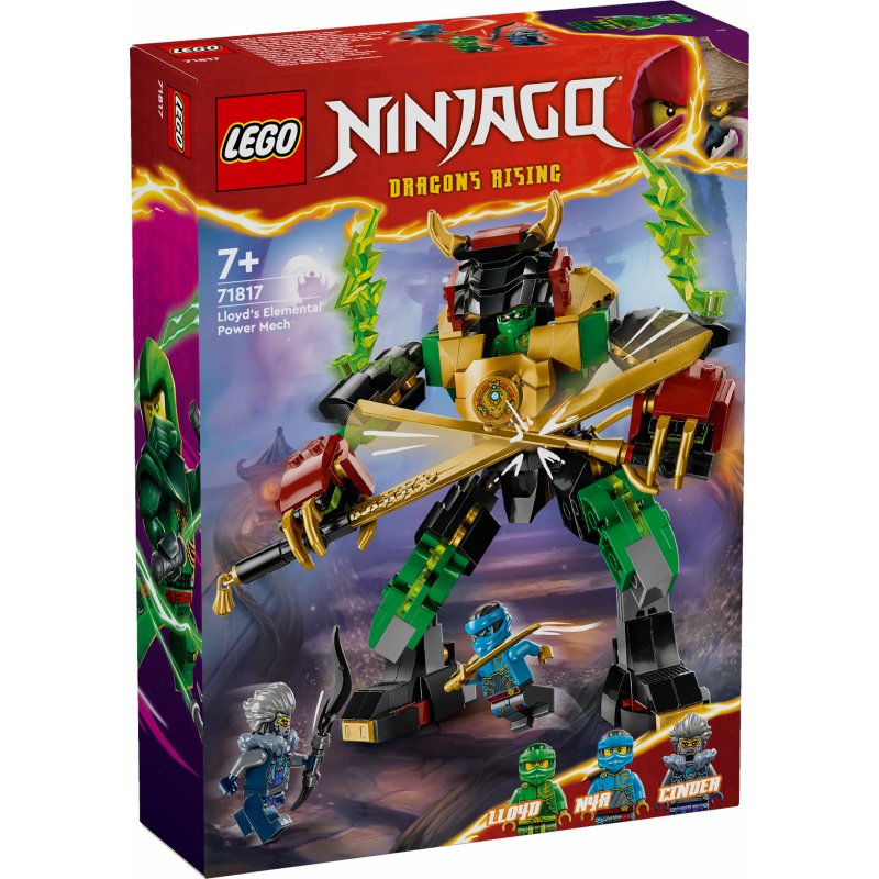 Lego Ninjago Lloyds Elementarkraft Mech Lucky Bricks Leg