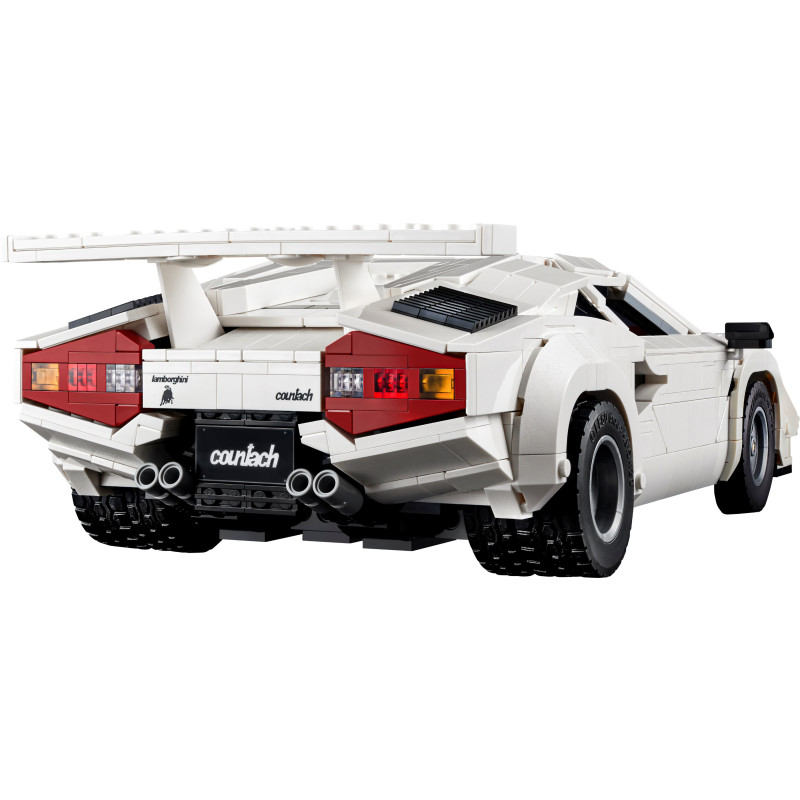 Lego Icons Lamborghini Countach Quattrovalvole Lucky