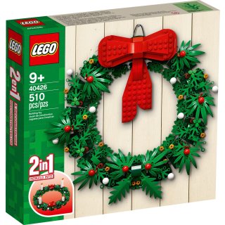 LEGO&reg;  40426 - 2-in-1-Adventskranz - Weihnachten 2020