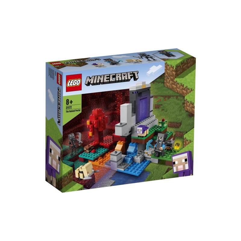 LEGO® Minecraft 21172 - Das zerstörte Portal - Lucky Bricks - Lego-On | Konstruktionsspielzeug