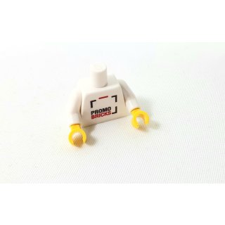 PROMOBRICKS® Minifiguren-Torso weiß