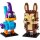 LEGO® Brickheadz 40559 - Road Runner & Wile E. Coyote