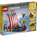 LEGO&reg; Creator 31132 - Wikingerschiff mit Midgardschlange