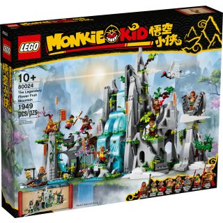 LEGO®  Monkie Kid™ 80024 - Der legendäre Berg der Blumen und Früchte