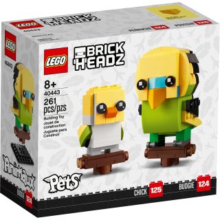 LEGO® Brickheadz 40443 - Wellensittich