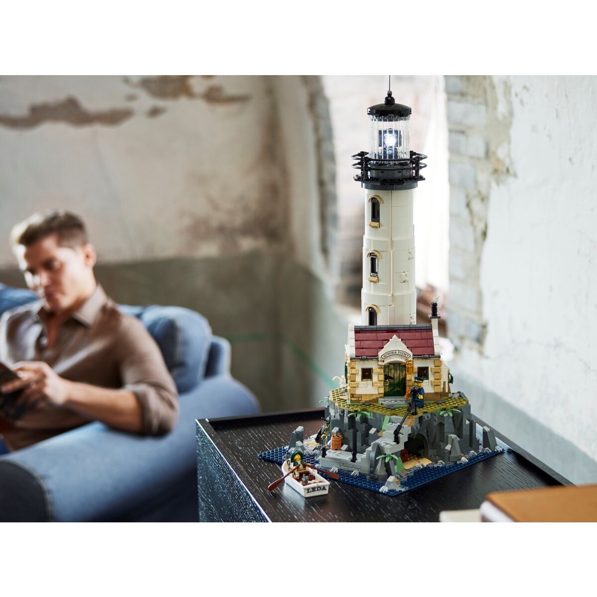 Cooldac LED Licht-Kit Für Lego 21335 Motorisierter Leuchtturm Modell