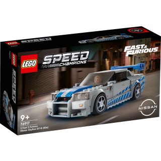 LEGO® Speed Champions 76917 - 2 Fast 2 Furious – Nissan Skyline GT-R (R34)