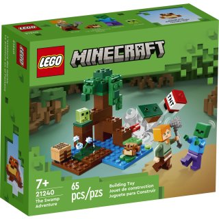 LEGO® Minecraft 21240 - Das Sumpfabenteuer