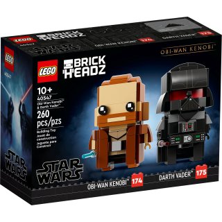 LEGO® Brickheadz 40547 - Obi-Wan Kenobi™ & Darth Vader™