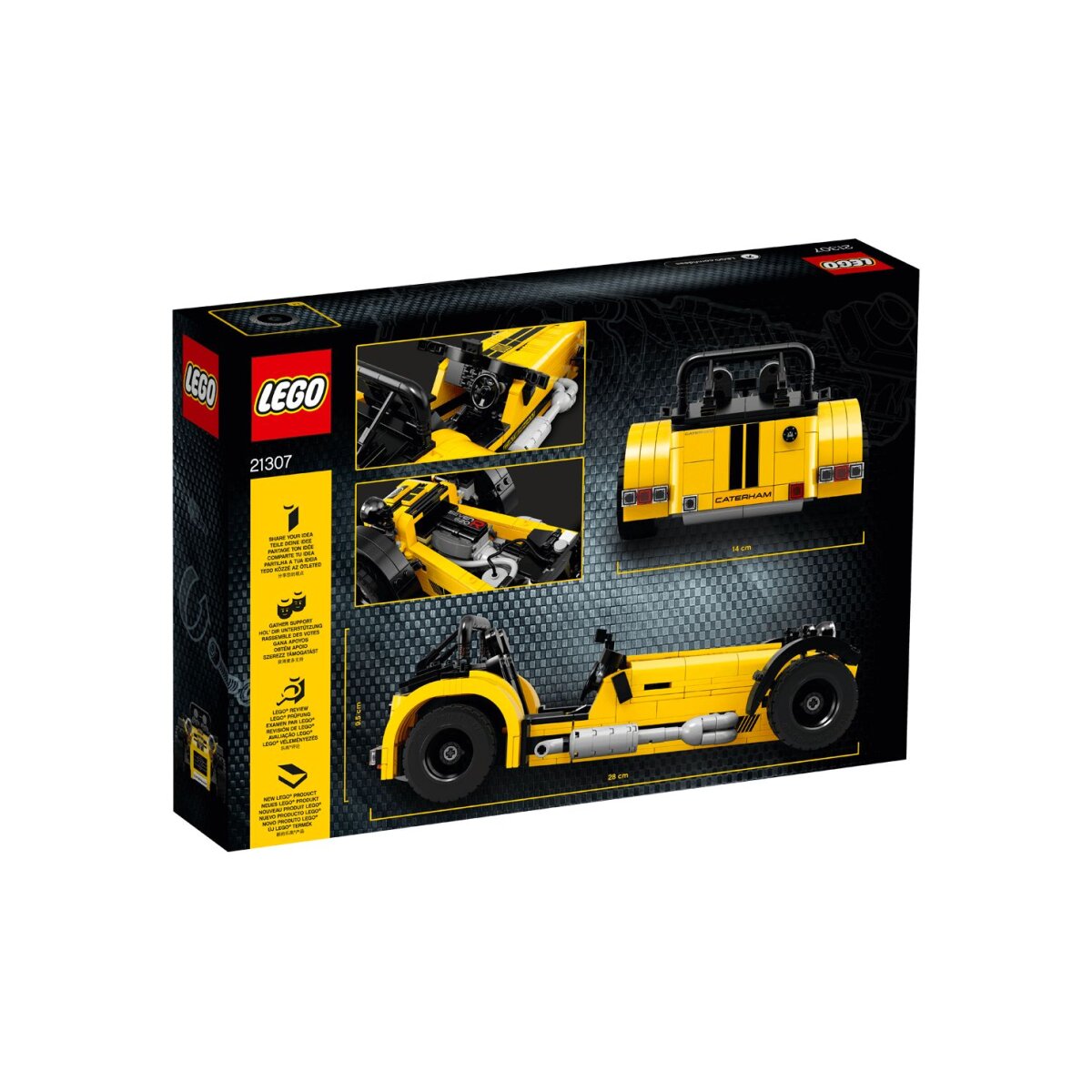LEGO® Ideas 21307 - Caterham Seven 620R - Lucky Bricks - Lego-Onlines