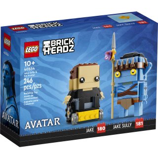 LEGO® Brickheadz 40554 - Jake Sully und sein Avatar