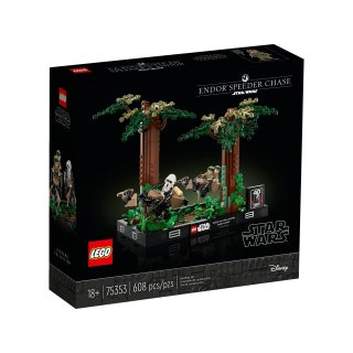 LEGO® Star Wars 75353 - Verfolgungsjagd auf Endor™ – Diorama