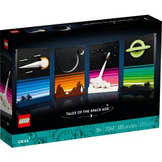 LEGO® Ideas 21340 - Geschichten aus dem Weltraumzeitalter