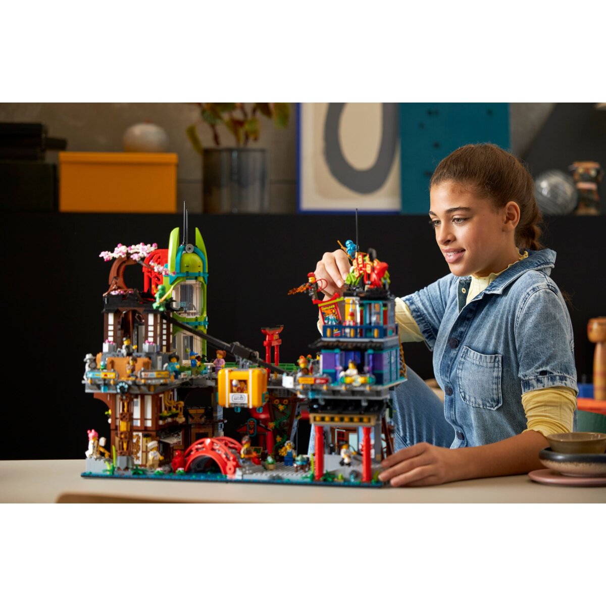 die märkte von ninjago city