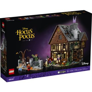 LEGO® Ideas 21341 - Disney Hocus Pocus: Das Hexenhaus der Sanderson-Schwestern