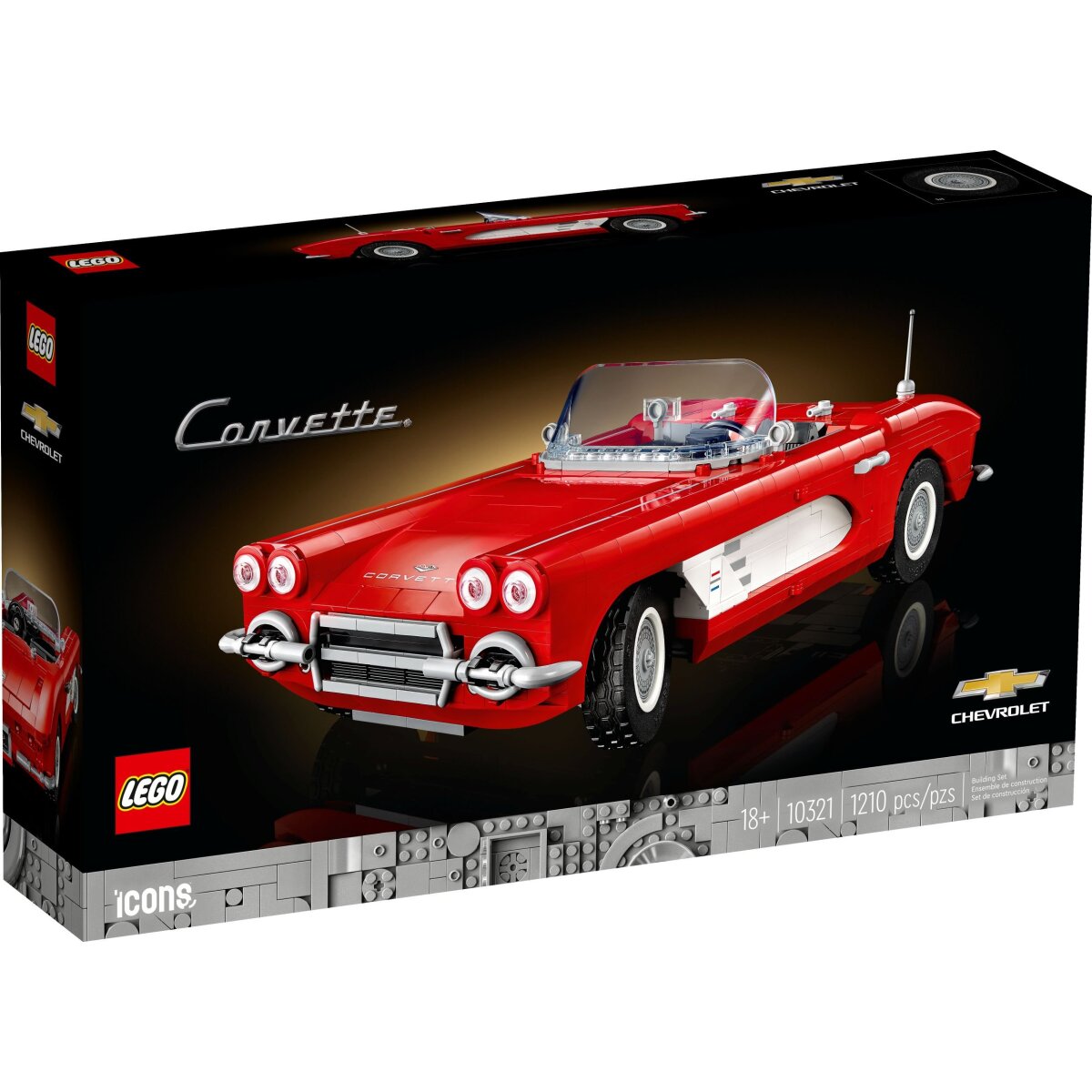 LEGO Icons Corvette Set 10321 main image 0