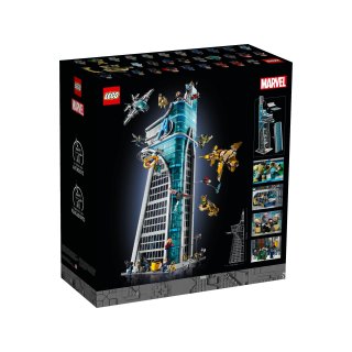 Avengers tower lego set online