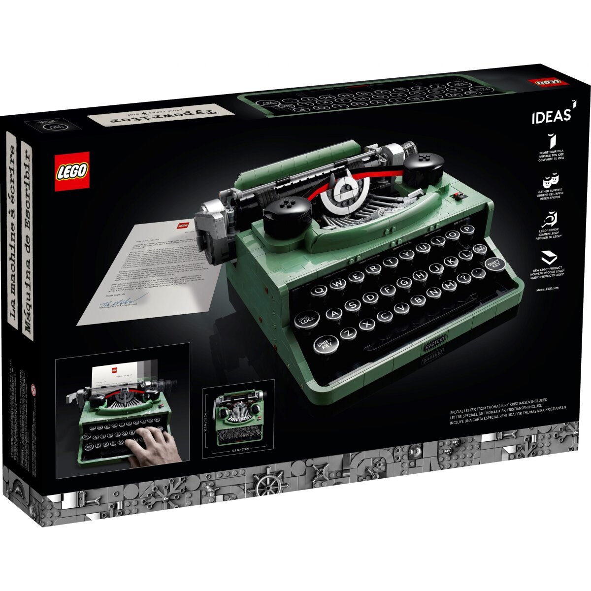LEGO® Ideas 21327 - Schreibmaschine - Lucky Bricks - Lego-Onlineshop