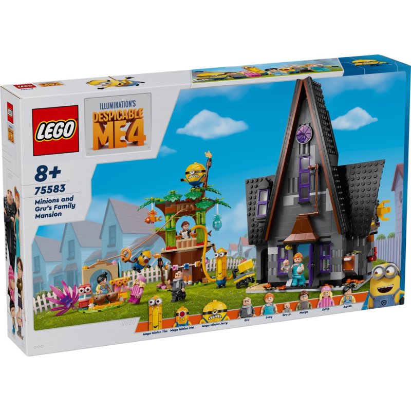 LEGO® Minions 75583 - Minions and Gru’s Family Mansion - Lucky Bricks