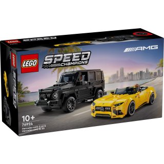 LEGO® Speed Champions 76924 - Mercedes G-Klasse und SL 63 AMG