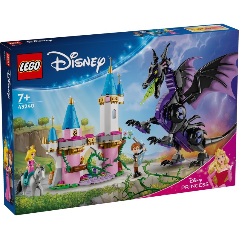 LEGO® Disney Princess 43240 - Malefiz als Drache - Lucky Bricks - Leg