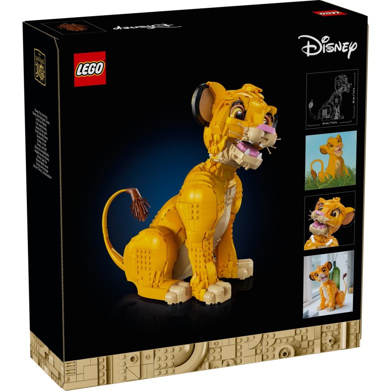 LEGO® Disney 43247 - Simba, der junge König der Löwen - Lucky Bricks