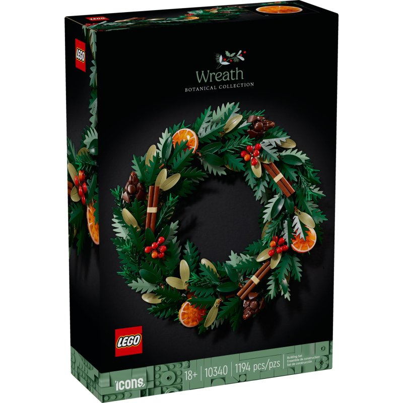 LEGO® Botanical Collection - 10340 Weihnachtskranz - Lucky Bricks - L