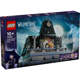 LEGO® Wednesday 76781 - Wednesdays und Enids Zimmer im Studentenwohnheim