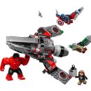 LEGO® Marvel Super Heroes 76292 - Showdown zwischen Captain America und Red Hulk