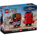 LEGO® Brickheadz 40668 - Captain America & Red Hulk