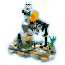 LEGO Store Mitarbeiter mit Brickmerge-Fliese