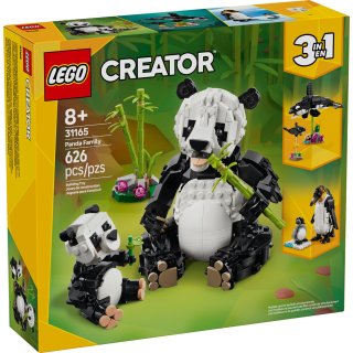 LEGO® Creator 31165 - Wilde Tiere: Pandafamilie