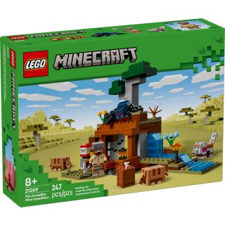 LEGO® Minecraft 21269 - Die Expedition zur Gürteltiermine