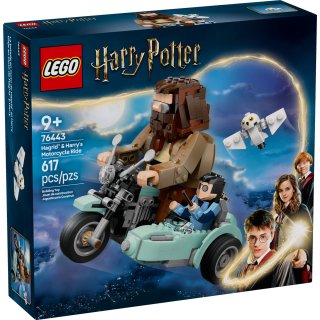 LEGO® Harry Potter 76443 - Hagrids und Harrys Motorradtour