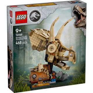 LEGO® Jurassic World 76969 - Dinosaurier-Fossilien: Triceratops-Schädel