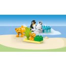 LEGO® DUPLO® 10442 - Wildtier-Familien: Pinguine und Löwen