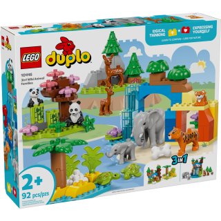 LEGO® DUPLO® 10446 - Wildtier-Familien 3-in-1-Set