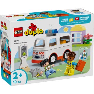 LEGO® DUPLO® 10447 - Rettungswagen mit Fahrer