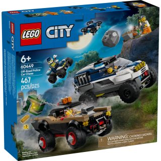 LEGO® City 60449 - Verfolgungsjagd im Polizeigeländewagen