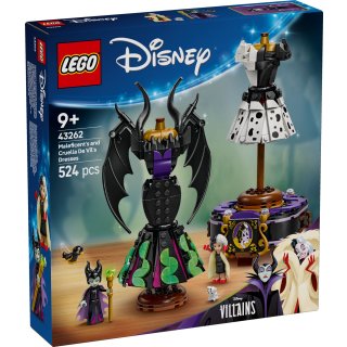 LEGO® Disney Princess 43262 - Die Kleider von Malefiz und Cruella De Vil