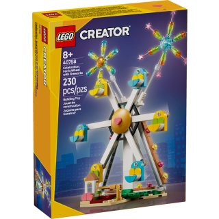 LEGO® Promotional - 40758 Große Feier: Riesenrad mit Feuerwerk