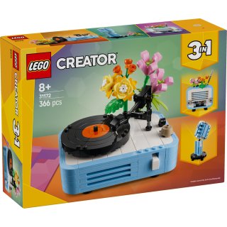 LEGO® Creator 31172 - Plattenspieler mit Blumen