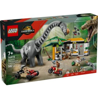 LEGO® Jurassic World 76973 - Raptor & Titanosaurus: Große Fährtensuche