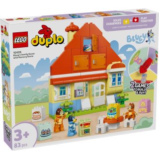 LEGO® DUPLO 10459 - Blueys Familienhaus mit Memory-Spiel