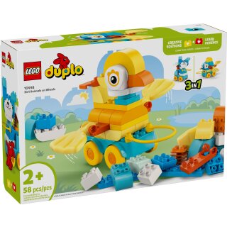 LEGO® DUPLO 10448 - Tiere auf Rädern 3-in-1-Set