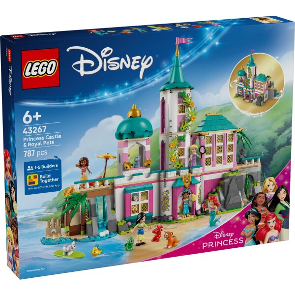 LEGO® Disney Classic 43267 - Prinzessinnenschloss mit Haustieren