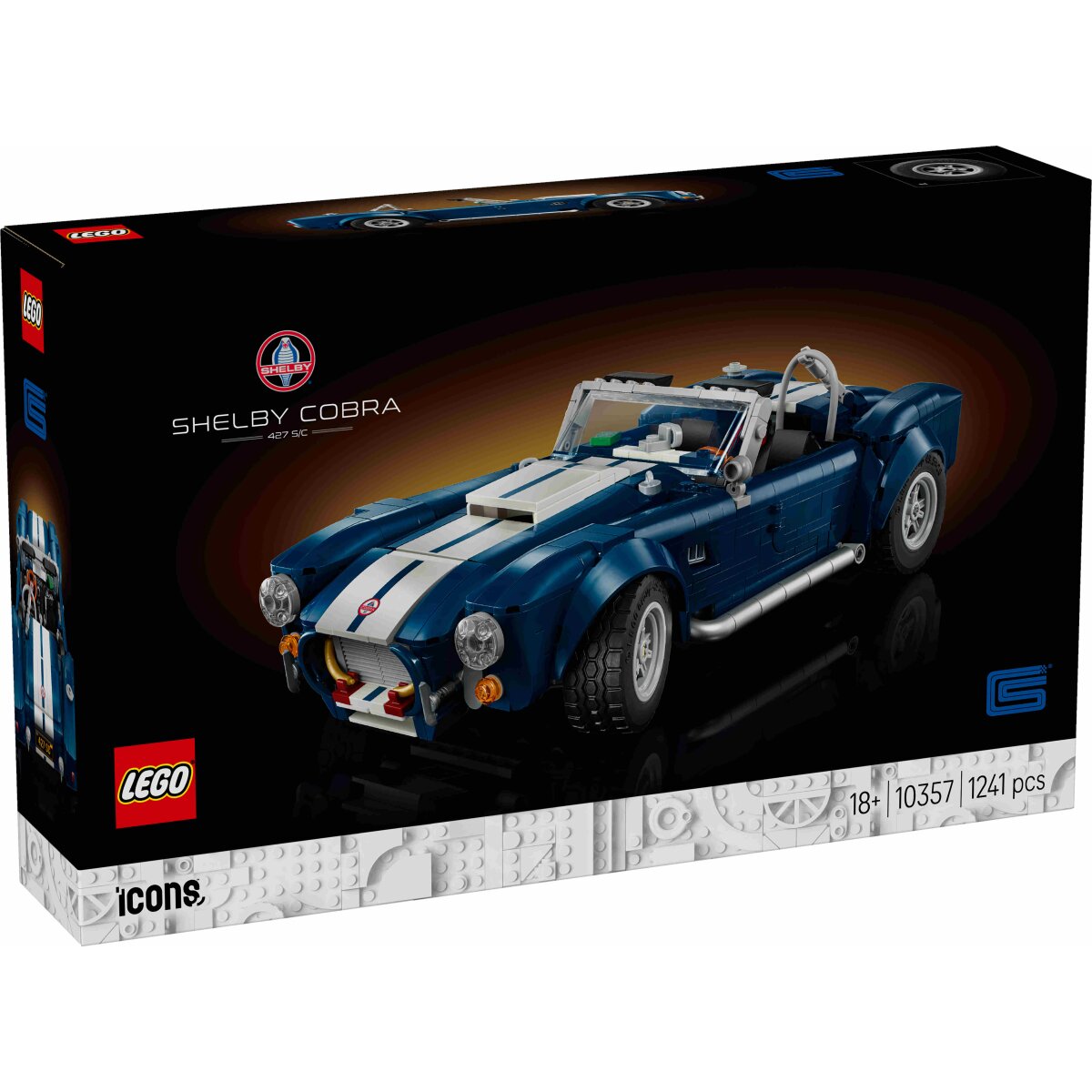 LEGO® ICONS 10357 - Shelby Cobra 427 S/C - Lucky Bricks - Lego-Online