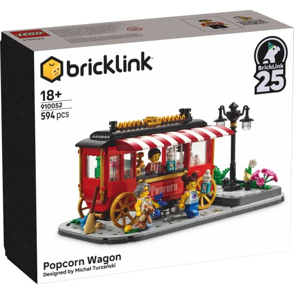 LEGO® Bricklink 910052 - Popcorn-Wagen