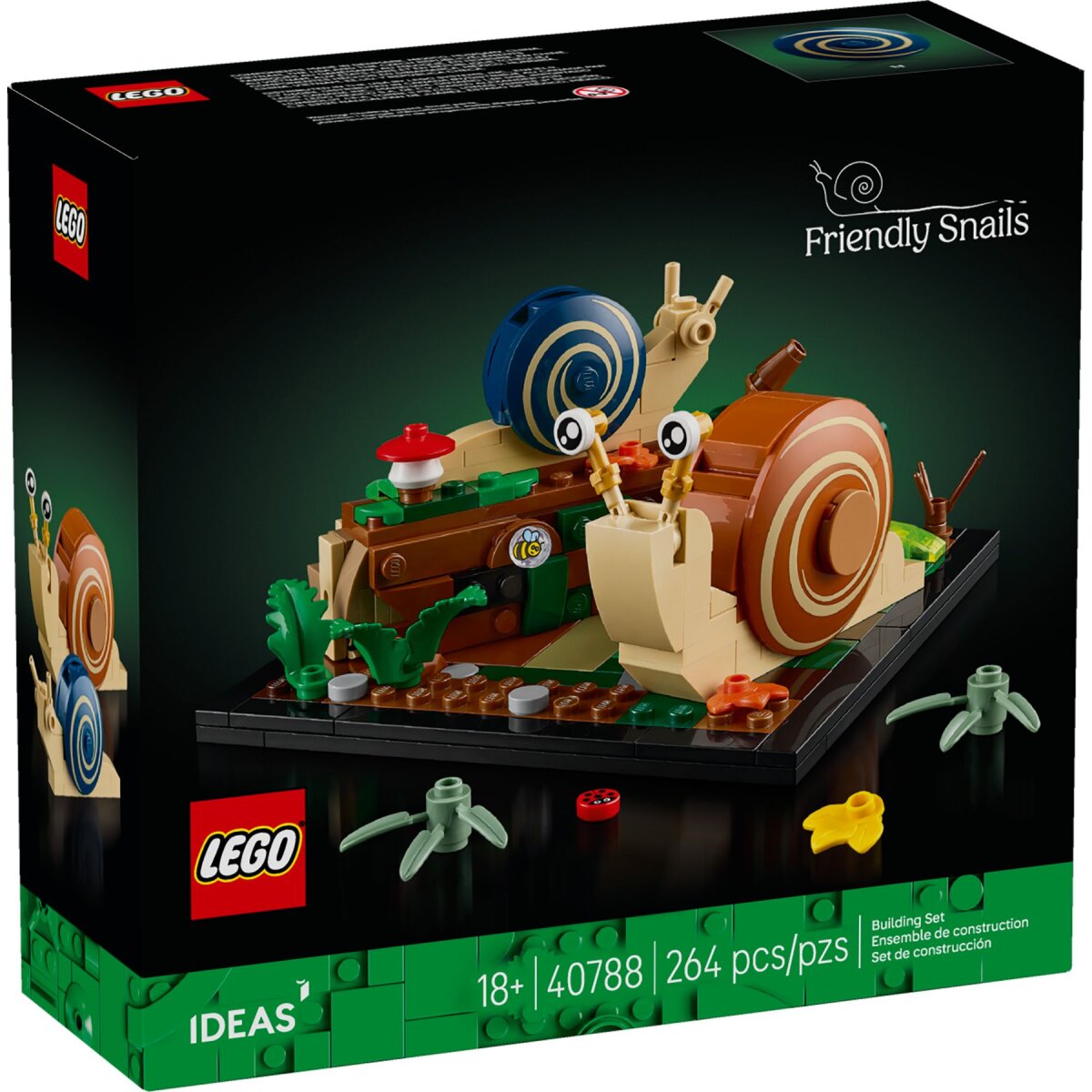 LEGO® Ideas 40788 - Niedliche Schnecken - Lucky Bricks - Lego-Onlines