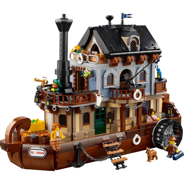 LEGO® Bricklink 910046  - Handelsraddampfer